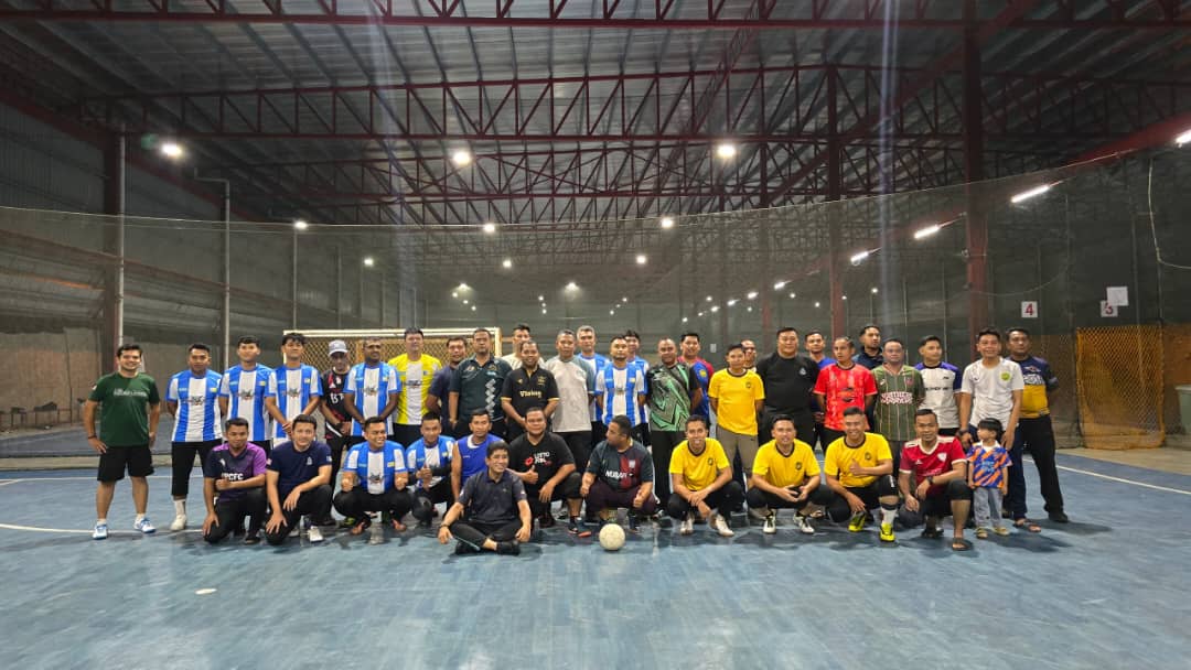 LAPORAN RINGKAS PERLAWANAN FRIENDLY FUTSAL ANTARA AGENSI POLIS BANTUAN