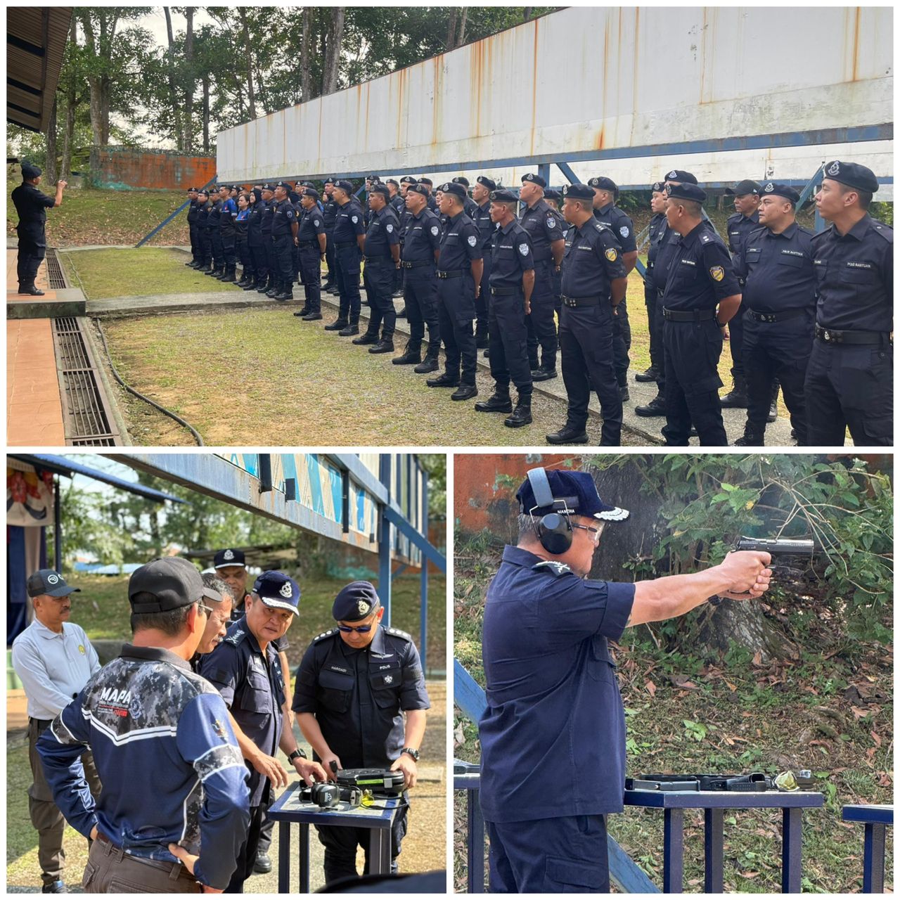 Malaysian Auxiliary Police Association (MAPA) Sarawak Shooting Exercise 2025