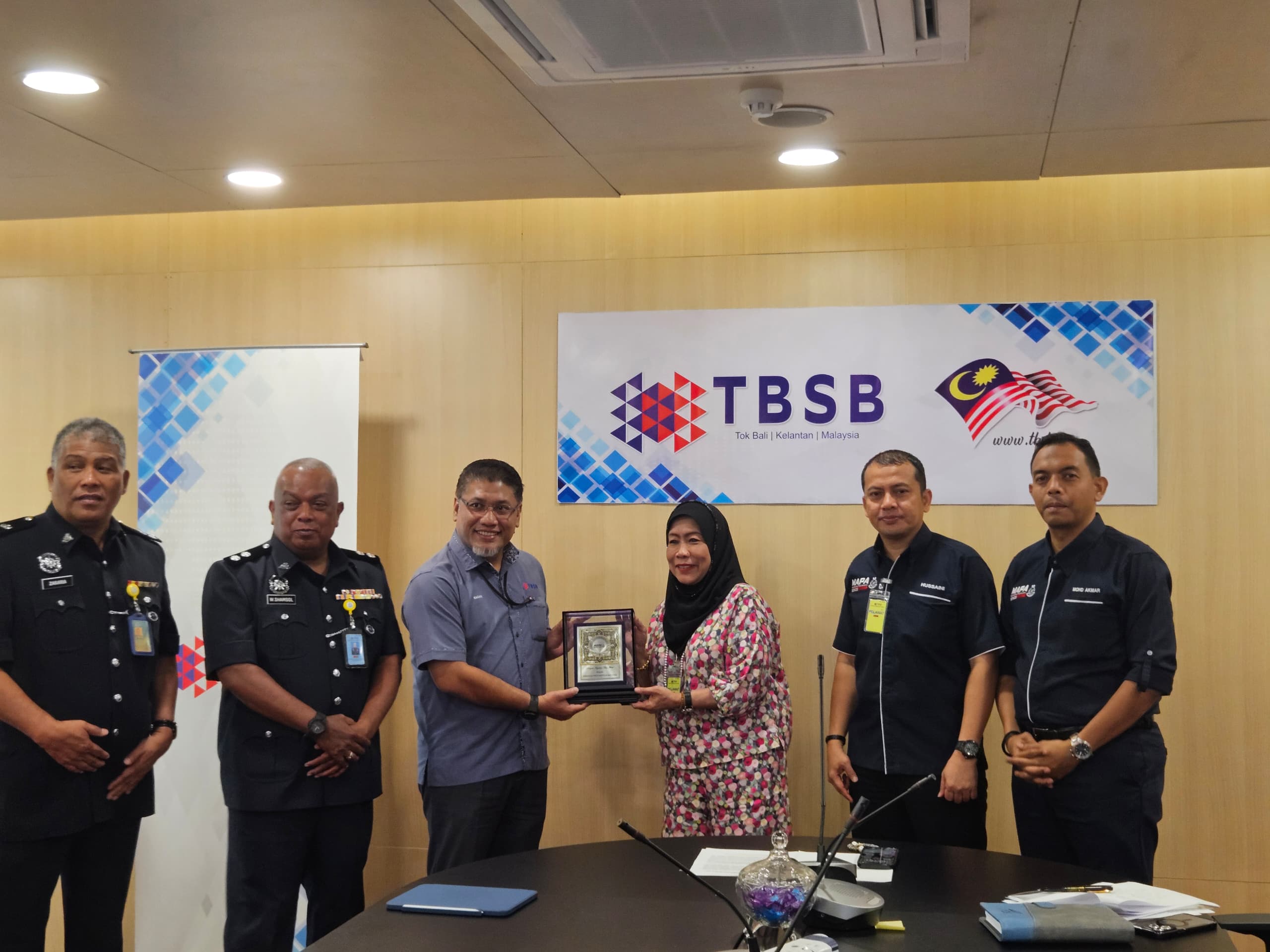 Mesyuarat Ahli Majlis Pentadbir (AMP) Persatuan Polis Bantuan Malaysia (MAPA) di TBSB Pasir Puteh, Kelantan